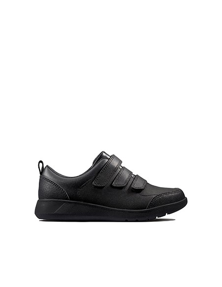 CLARKS SHOES KIDS BOY BLACK