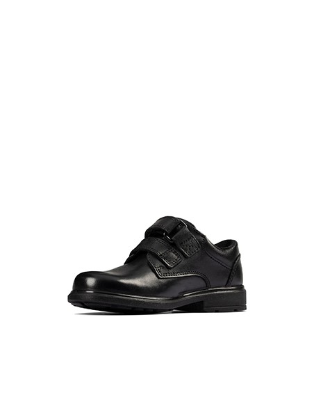 CLARKS SHOES KIDS BOY BLACK