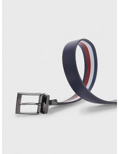 ADAN BELT IN REVERSIBLE LEATHER WITH ENGRAVING