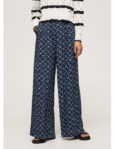 PRINTED WIDE TROUSERS 2