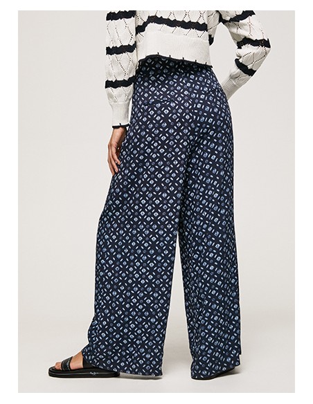 PANTALON ANCHO ESTAMPADO