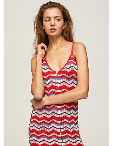 FRIDA ZIG-ZAG KNIT DRESS
