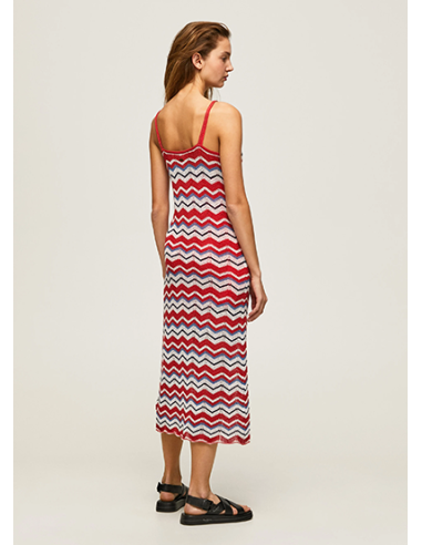 FRIDA ZIG-ZAG KNIT DRESS