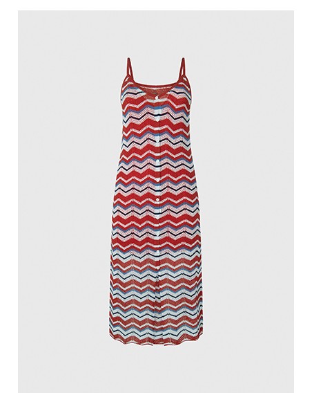 FRIDA ZIG-ZAG KNIT DRESS