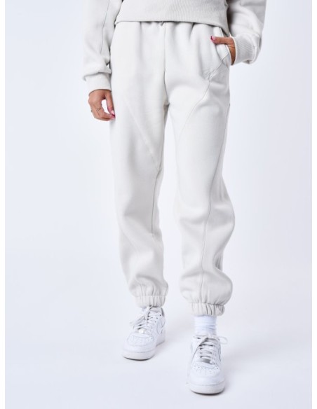 Seamed jogging socks
