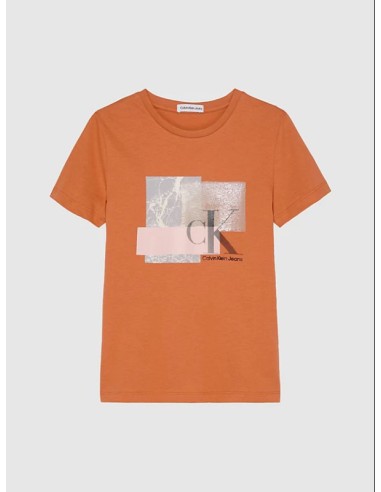 Camiseta Boxy Con Logo
