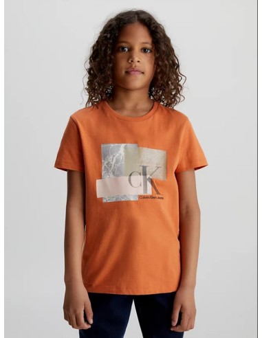 Camiseta Boxy Con Logo