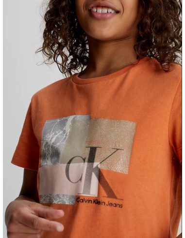 Camiseta Boxy Con Logo