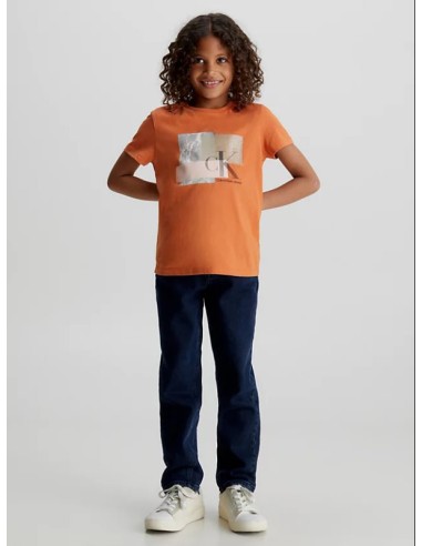 Camiseta Boxy Con Logo